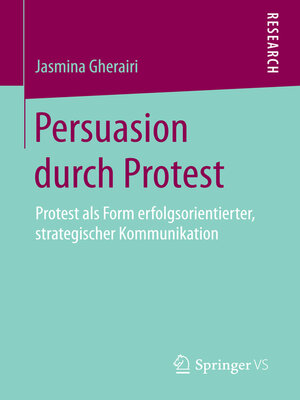 cover image of Persuasion durch Protest